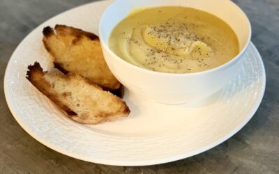 Potato Leek Soup, Hold the Heavy Cream!